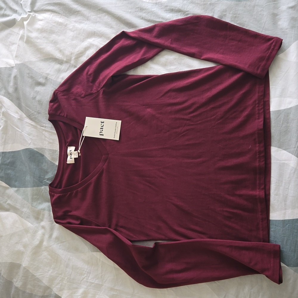Pact Organic L/S tee S